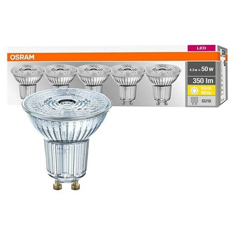 Osram Led Lampen Set Reflektor Gu Gu Nicht Dimmbar Warmwei