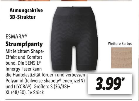 Esmara Strumpfpanty Angebot Bei Lidl