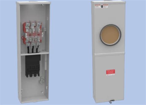 Base De Medición De 7 Terminales 200 Amp Con Interruptor Termomagnetico