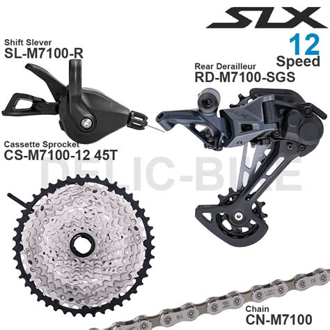 Shimano Slx Cs M Groupset Speed Mtb Cassette Chain T T