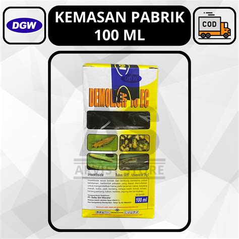 Insektisida DEMOLISH 18 EC 100 Ml Original Bahan Aktif Abamektin