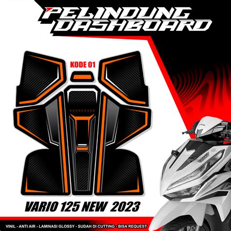 Jual Stiker Pelindung Dashboard Tankpad Vario Deckpad Vario