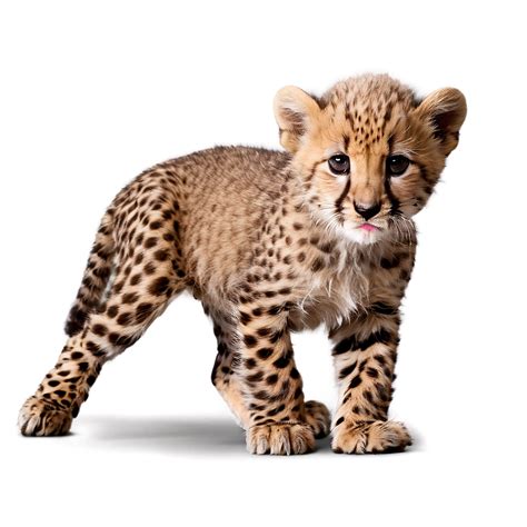 Download Cheetah Cub Playing Png Cyt