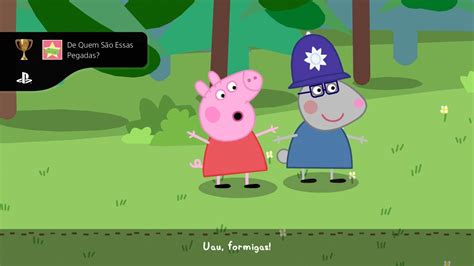 Minha amiga Peppa Pig De Quem São Essas Pegadas YouTube