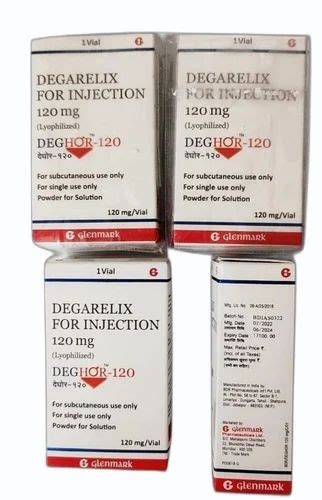 Glenmark DEGHOR 120mg Degarelix Injection At Rs 12000 Piece In