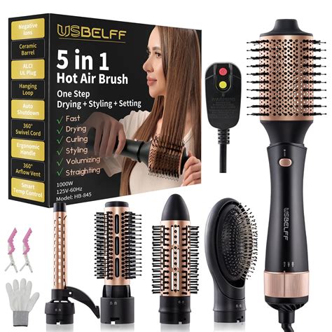 Buy Hot Air Blow Hair Dryer Brush Set For One Step Drying And Styling