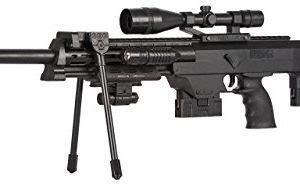 UKARMS 50 Cal Sniper Spring Airsoft Rifle & Pistol Combo Gun Set FPS ...