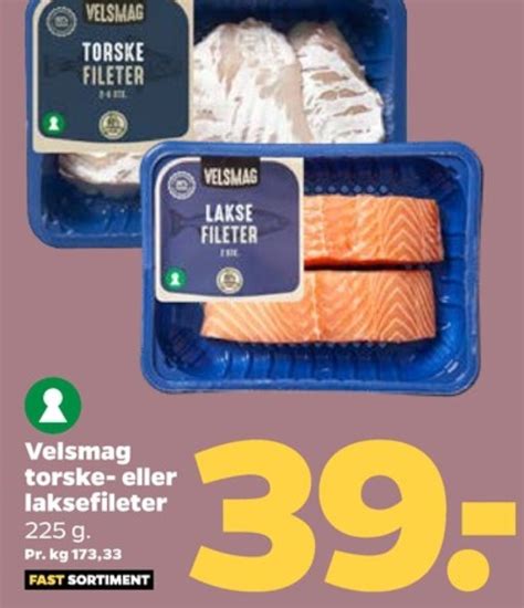 Velsmag Laksefilet Tilbud Hos Netto