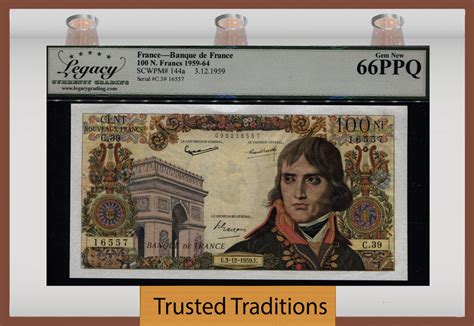 Welt Banknoten France Tt Pk A France Banque Nouveaux