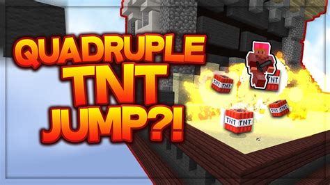 Learning How To Quadruple TNT Jump In Bedwars YouTube