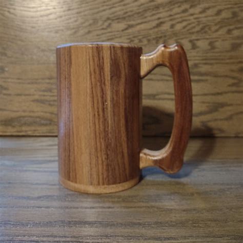 Wooden Beer Mugs Etsy