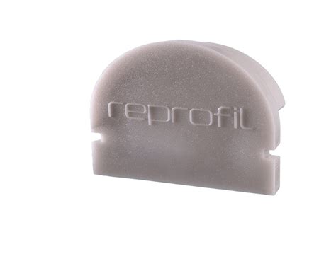 REPROFIL Endkappe R AU 01 15 Grau 21mm 2Stk 111699