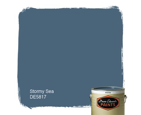 Stormy Sea Paint Color De5817 Dunn Edwards Paints Dunn Edwards