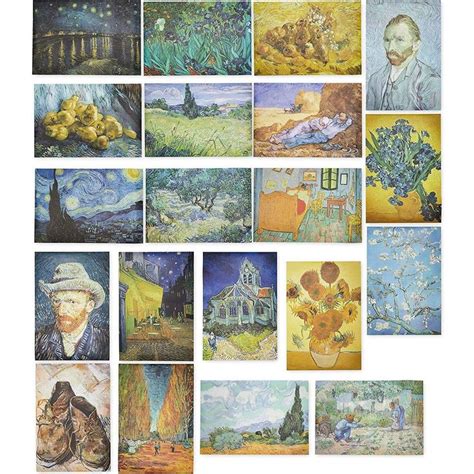 Vincent Van Gogh Art Posters For Wall Decor Office Dorm 13x19 In 20