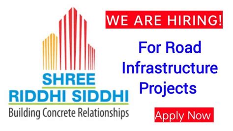 Shree Riddhi Siddhi Buildwell Ltd Hiring Engineer Job Construction