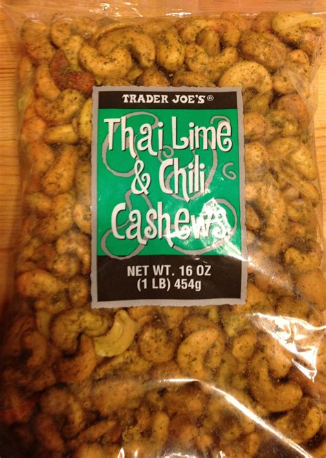 What S Good At Trader Joe S Trader Joe S Thai Lime Chili Cashews