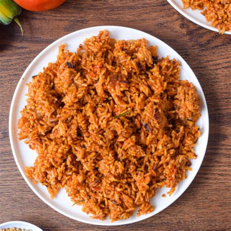 Simple Vegetarian Jollof Rice - The Canadian African