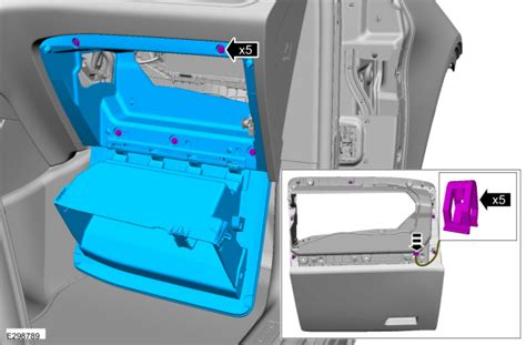 Ford Explorer Removal And Installation Glove Compartment