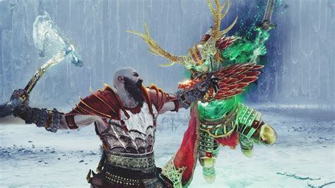 God of War Ragnarök Kratos vs KING HROLF KRAKI King Berserker