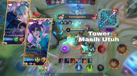 Di Saat 2 Skin 515 Bersatu Tower Gak Ada Yang Tersentuh Mobile Legends Youtube