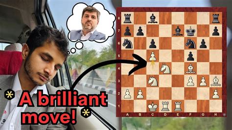 Vidit Gujrathi On How He Found The Beautiful Move C5 Against Peter