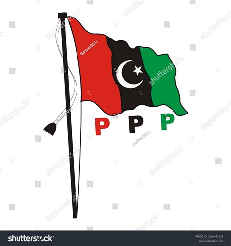 Peoples Party Pakistan Flag Ppp Stock Illustration 2268441951 ...