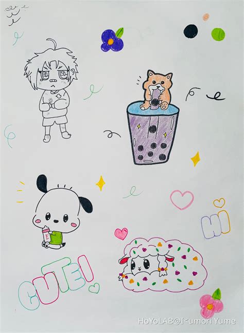 Cute Doodles Genshin Impact HoYoLAB