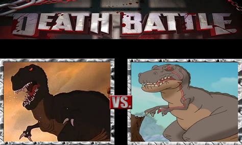 Sharptooth vs Red Claw by ChipmunkRaccoon2