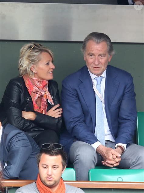 Photo Sophie Davant Et William Leymergie People Dans Les Tribunes