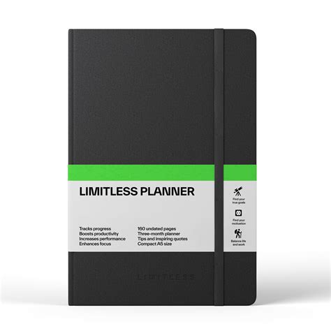 Mua Elema Undated Daily Planner Black Color Full Focus Linen