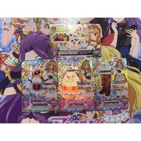 Jual Kartu Aikatsu Premium Aurora Fantasy Tyrolean Aries Full Set Coord