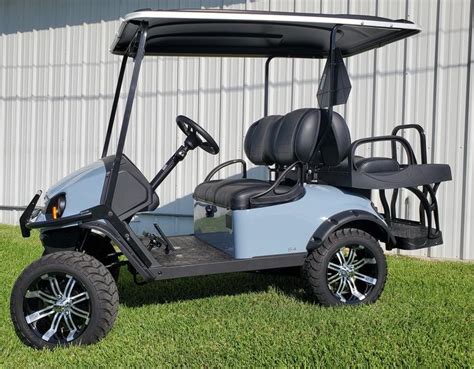 2023 E Z GO Express S4 Gas Ocean Grey Golf Car Connection