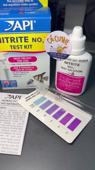 API Nitrite NO2 Test Kit Bộ Đo nồng độ Nitrit NO2 Cho Hồ Cá Nước