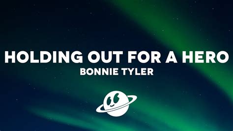 Bonnie Tyler Holding Out For A Hero Lyrics YouTube