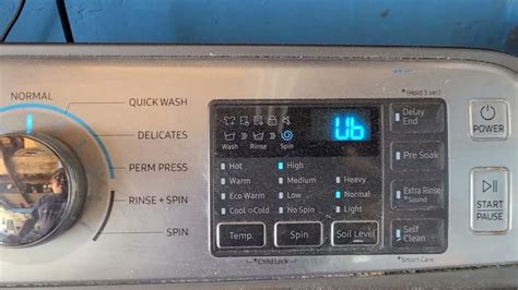 What Does Ub Code Mean And How To Fix It On Samsung Washer