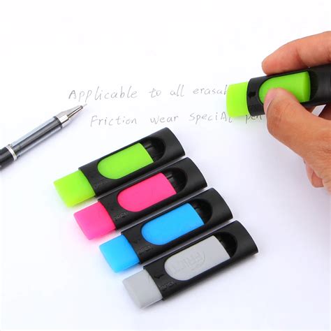 free shipping 1pcs ink eraser Friction Ink Eraser for Erasable pen ...