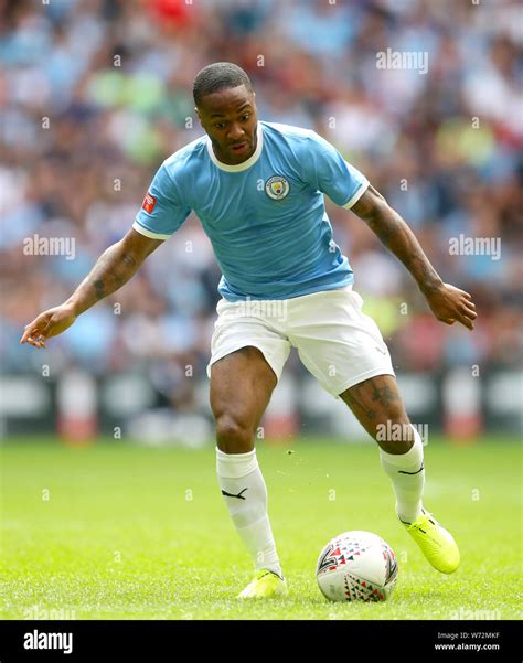 Manchester City S Raheem Sterling During The Community Shield Match At