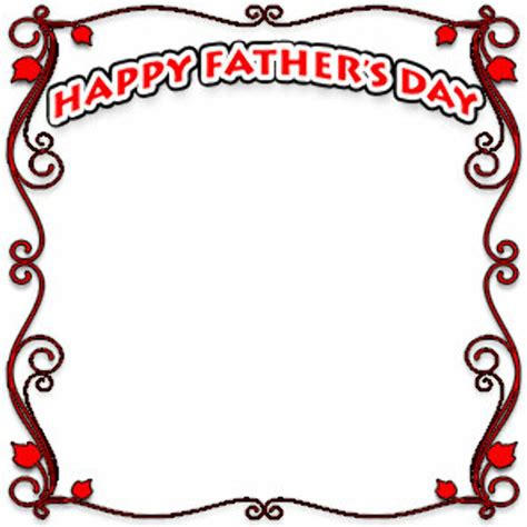 Father S Day Frame Clip Art