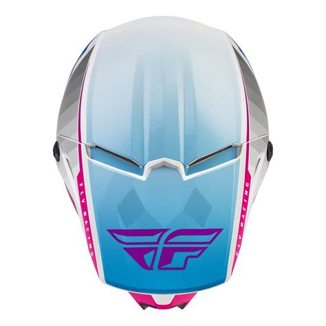 Fly Racing 2023 Kinetic Drift Adult Helmet Pinkwhiteblue Racefx