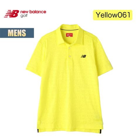 ニューバランスゴルフ ポロシャツ メンズ New Balance Golf 半袖 カラーシャツ S Sleeve Collar Shirt ゴルフウェア ロゴパンチング トップス ストレッチ