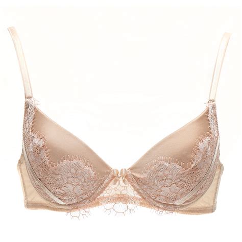 Seduction Molded Push Up Bra Nude Akiko Ogawa Lingerie