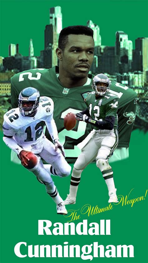 Randall Cunningham Wallpaper I Made Feel Free To Screenshot And Use On