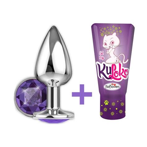 Plug Anal Kuloko Dessensibilizante Anal Produtos Adultos Sexy