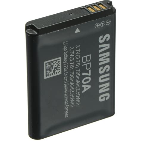 Samsung BP70A Lithium Ion Battery 740mAh EA BP70A US B H Photo