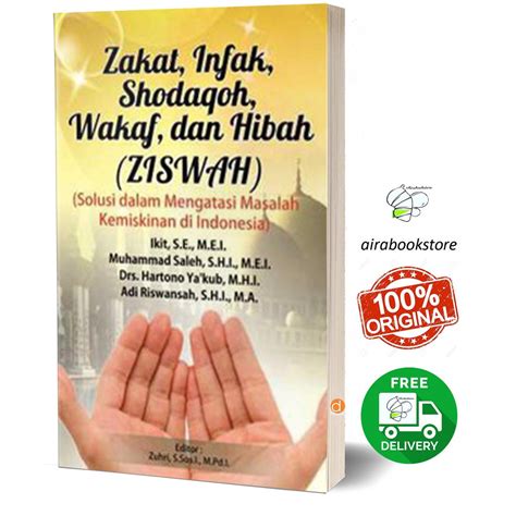 Jual Buku Zakat Infak Shodaqoh Wakaf Dan Hibah Ziswah Solusi