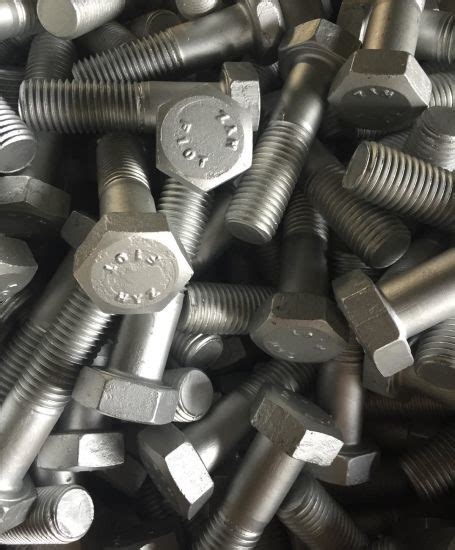 Jis B Carbon Steel Hex Head Grade F T Steel Nut Bolts