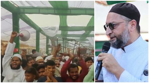 Asaduddin Owaisi Kick Starts AIMIM S UP Election Campaign Addresses