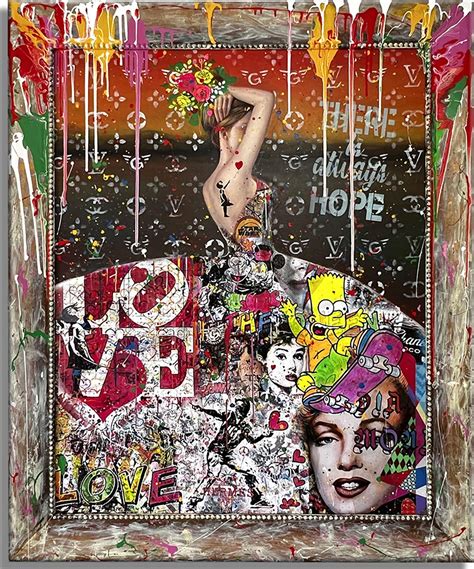 Gardani Art - Always Hope - Original Painting on Canvas, Painting, Oil