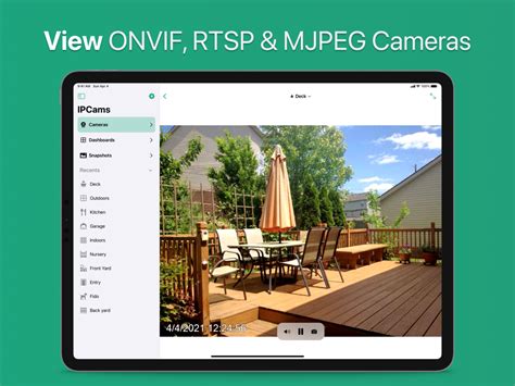 IP Camera Viewer IPCams App Voor IPhone IPad En IPod Touch AppWereld