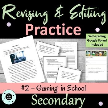 Revising Editing Test Prep With Constructed Response Staar Parcc Fsa